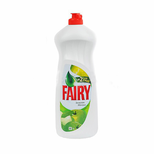 Моющее средство для посуды FAIRY (Фейри) 0.9 л, Зеленое яблоко